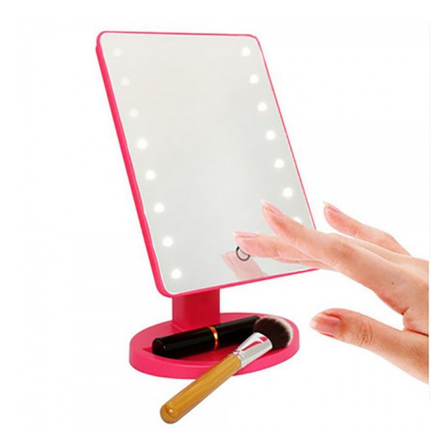 Oglinda Cosmetica Iluminata 22LED cu Touch si Lumina Reglabila XR1608