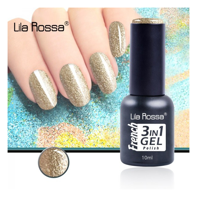 Oja semipermanenta Magic 3in1 Gel Lila Rossa Professional 10ml F30146