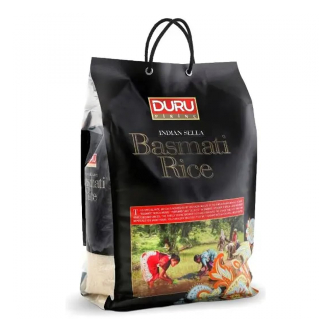 Orez Basmati cu Bobul Lung Indian Sella DURU 5kg MGR36025