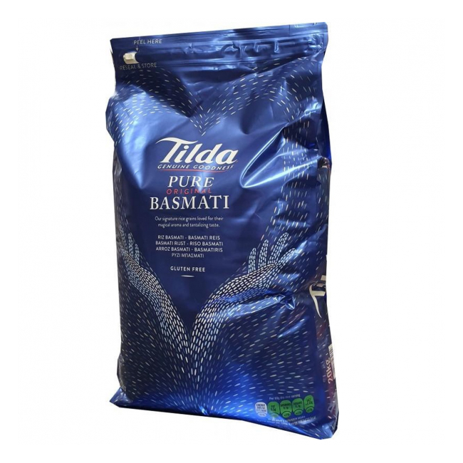 Orez Basmati Pur Superior Fara Gluten Gustos si Pufos 20kg Tilda  MLL