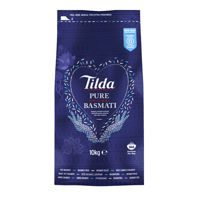 Orez Basmati Tilda PURE Original Superior Gustos si Pufos 10kg MLL