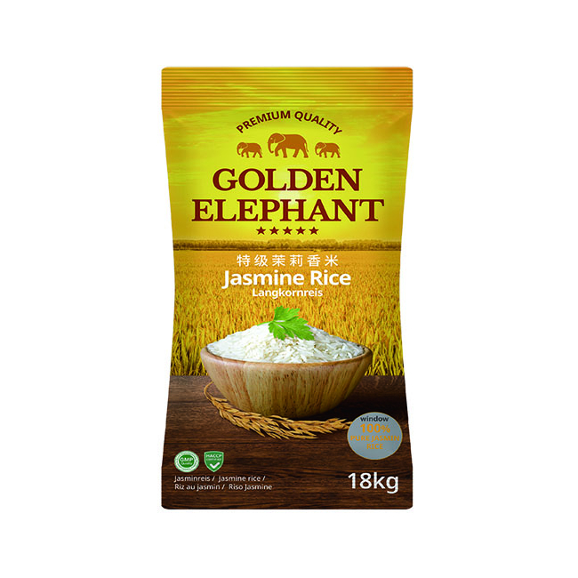 Orez Jasmine 18kg Golden Elephant Cambodgia SNM