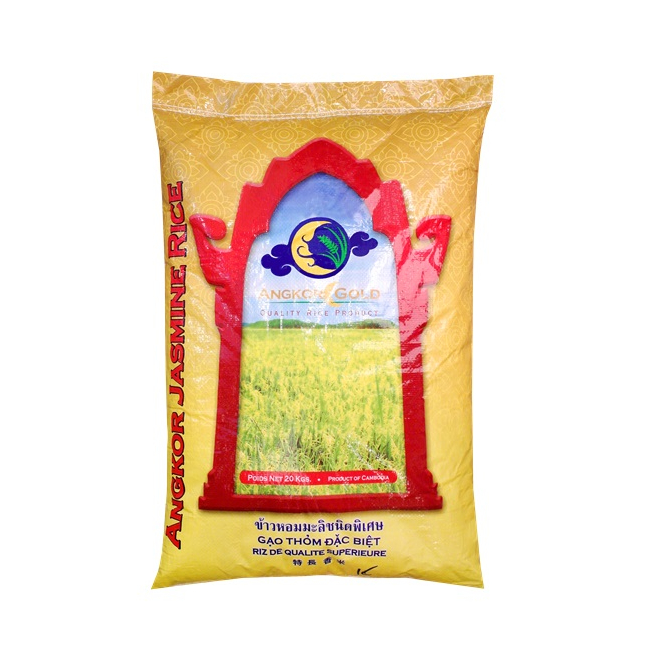 Orez Jasmine Sac 20kg Angkor Moon / Gold Cambogia