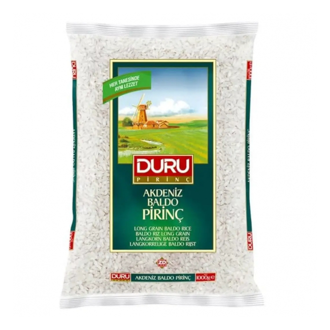 Orez Turcesc pentru Pilaf si Sarmale Akdeniz Baldo DURU 5kg MGR36023