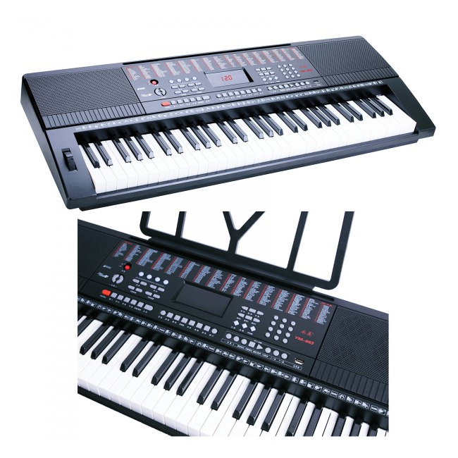 Orga electronica 61 de clape 5 Octave USB MP3 YM863