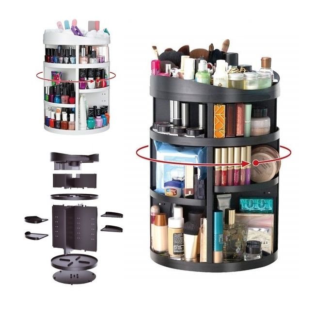 Organizator Cosmetice Rotativ Compartimentat EZ Organizer