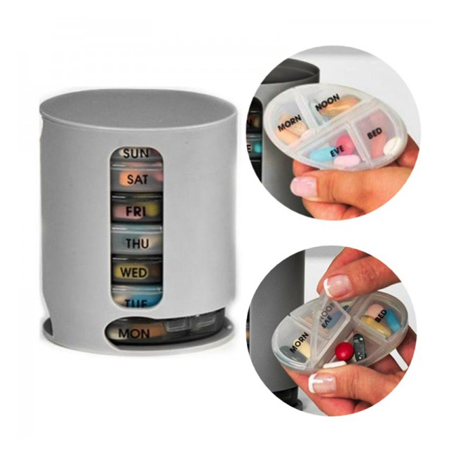 Organizator Medicamente cu 7 sertare Pill Pro