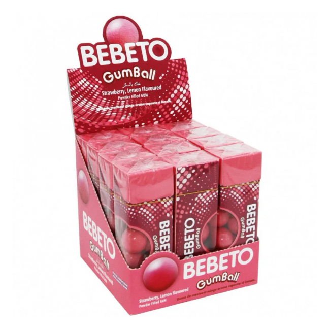 Pachet 12x25g Guma Bebeto Ball MGR8842