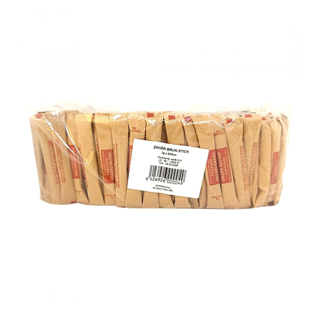 Pachet 200x5g Zahar brun la plic Grand Cotton MGR24510
