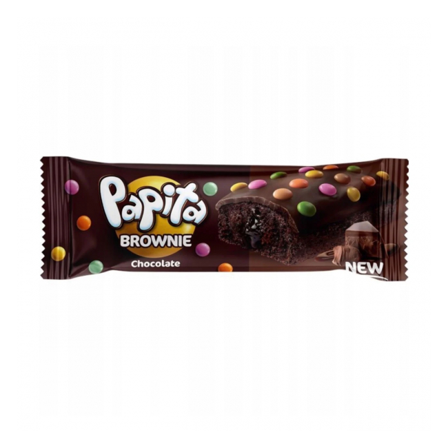 Pachet 24x Prajitura glazurata si drajeuri Papita Chocolate 24x40g MGR32261