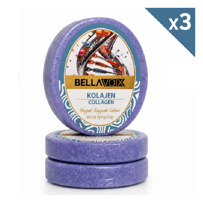 Pachet 3 Sapunuri Incorporate in Burete 135g Collagen Bellavoix 3xMGR35928