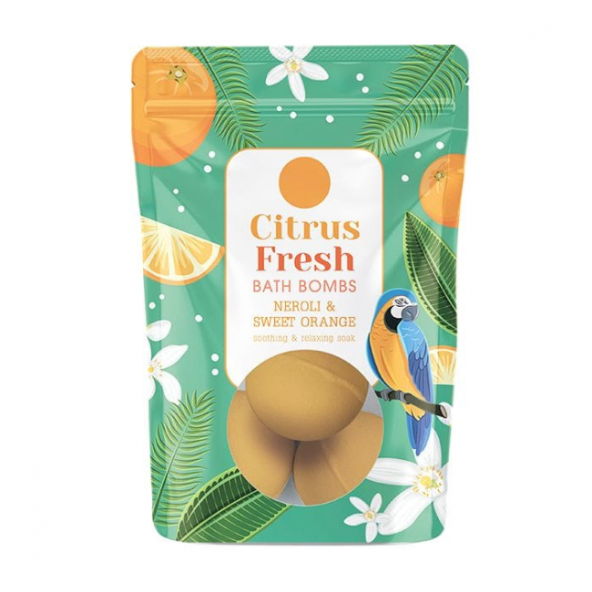Pachet 3x50g Bombe de Baie Efervescente Elysium Spa Citrus Fresh DNC62466