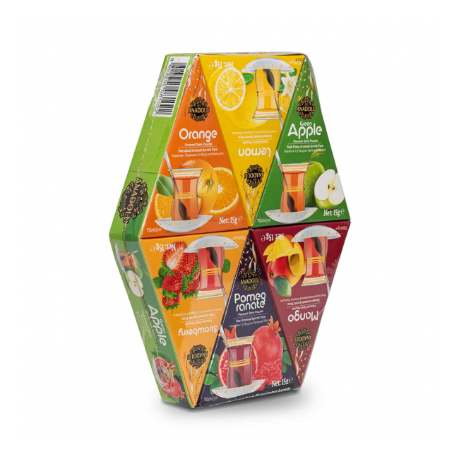 Pachet 6 Ceaiuri Turcesti Instant 6x15g Div.Modele 90g Anadolu MGR34937