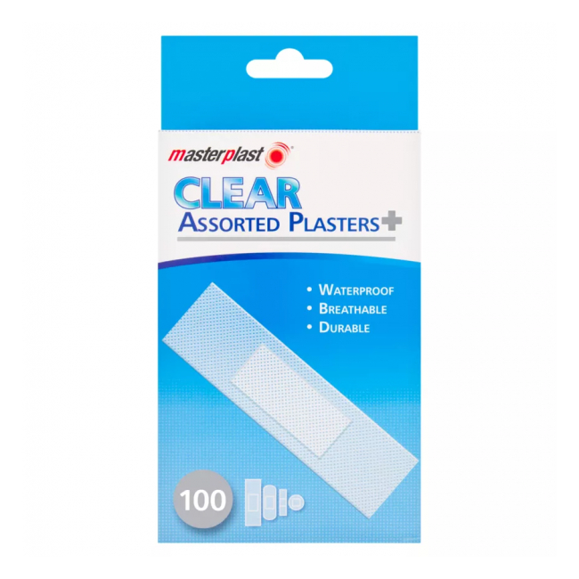 Pachet de 100 Plasturi Invizibili Aqua Masterplast DNC64139