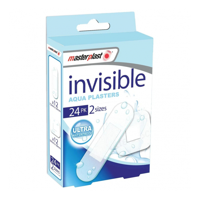 Pachet de 24 Plasturi Invizibili Aqua Masterplast DNC64203