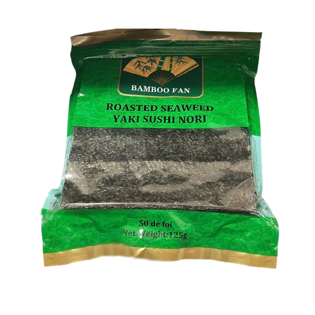 Pachet 50 Foi Alge Sushi Nori Roasted 125g BBFan MLL