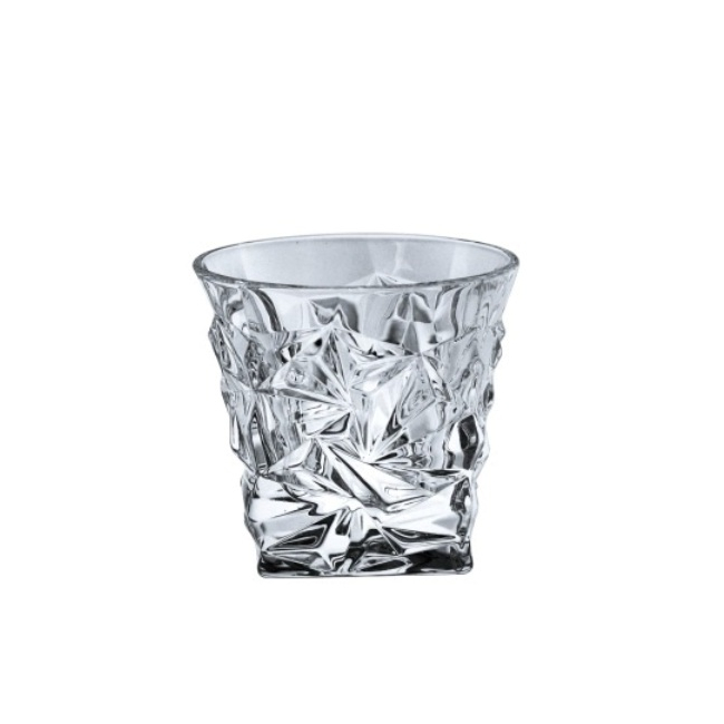 Pahare Cristal de Bohemia Set 6 Pahare Whiskey, Colectia Glacier