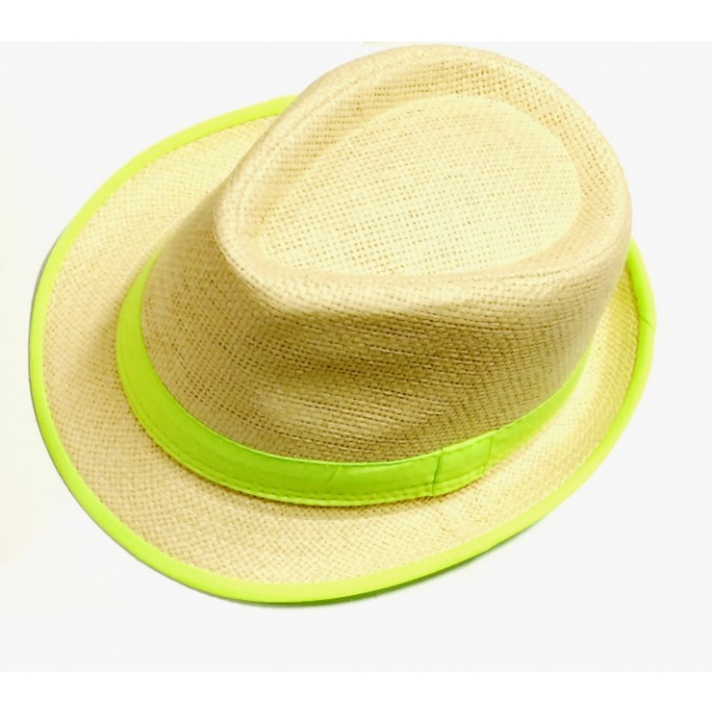 Palarie de Paie Unisex Verde Model 6