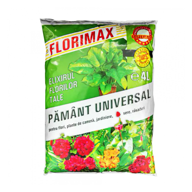 Pamant universal pentru flori 4L Florimax DNC36789