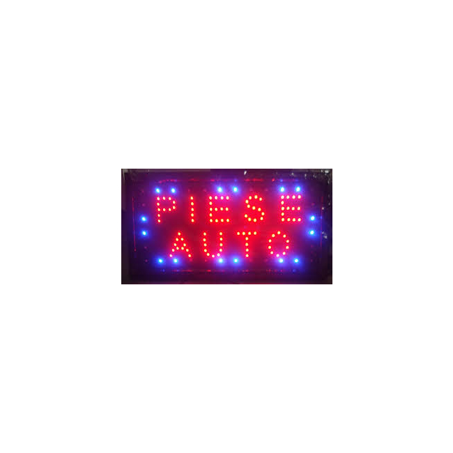 Panou Afisaj Reclama cu LED 50x25cm Piese Auto