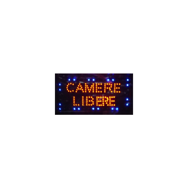 Panou Afisaj Reclama cu LED 50x25cm Camere Libere