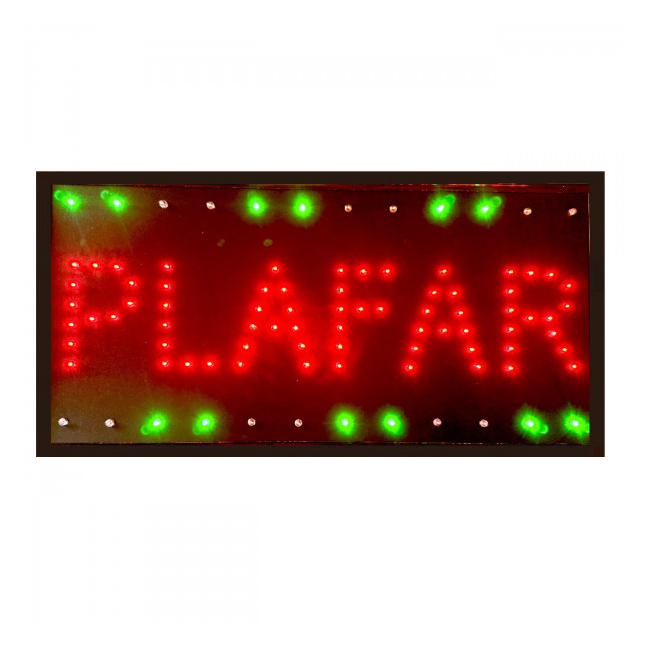 Panou Afisaj Reclama cu LED 50x25cm Plafar Diverse Culori KNH