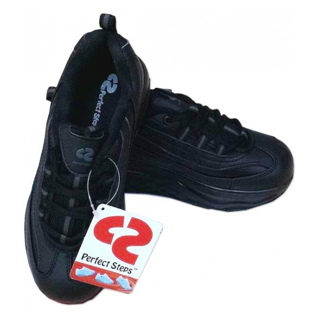 Pantofi Sport Fitness Perfect Step Negri