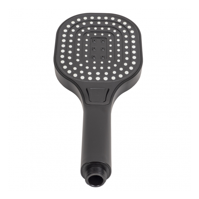 Para de dus din plastic neagra Zilan ZTS8502