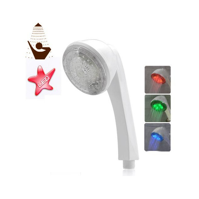 Para de dus iluminata cu leduri colorate led shower