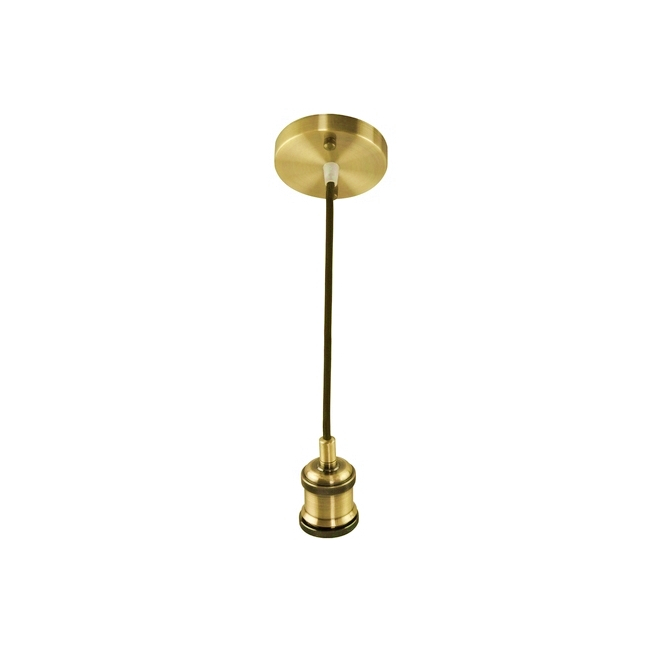 Pendul Edison culoare Aurie 90cm pt. Becuri Vintage E27 60W