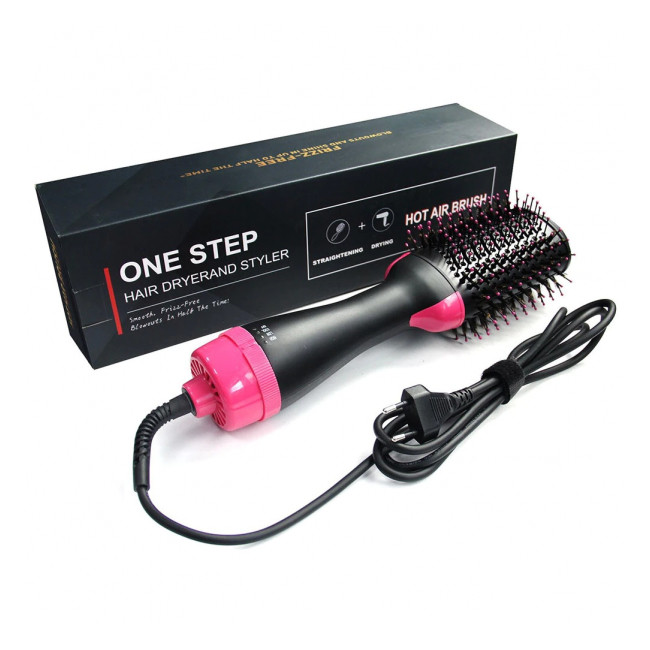 Perie Electrica Uscator cu Aer Cald pt. Volum Par One Step 1000W