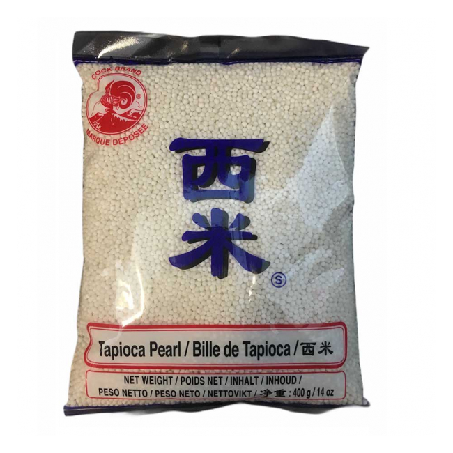 Perle de Tapioca Translucide pentru Bubble Tea 2mm 454g S CB MLL