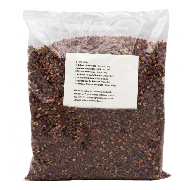 Piper de Sichuan Rosu Boabe Intregi 1kg SNM