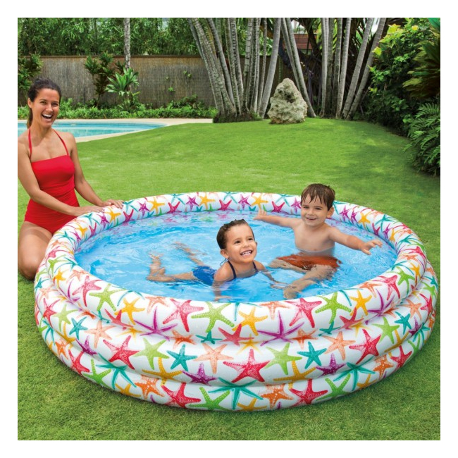 Piscina Gonflabila Rotunda 168x38cm Intex Splash Color 56440