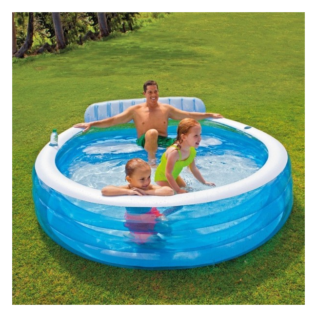 Piscina Gonflabila Swim Center 224x216x76cm Intex 57190NP