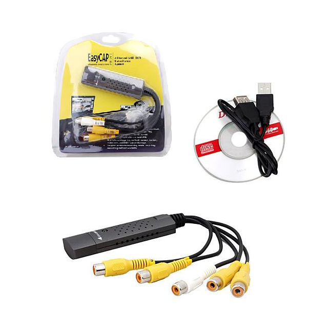 Placa de Captura EasyCap 002 DVR USB