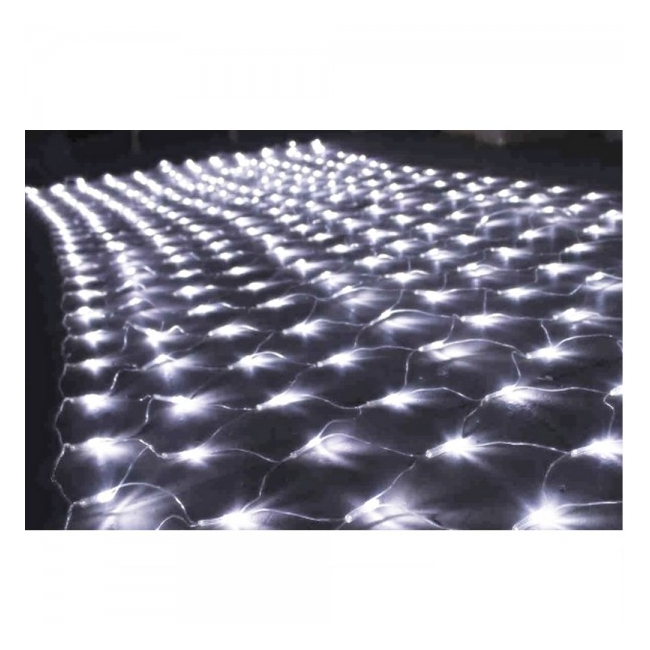Plasa Luminoasa Craciun Ext.8x10m 1920LED Alb Rece FIFN 6015W