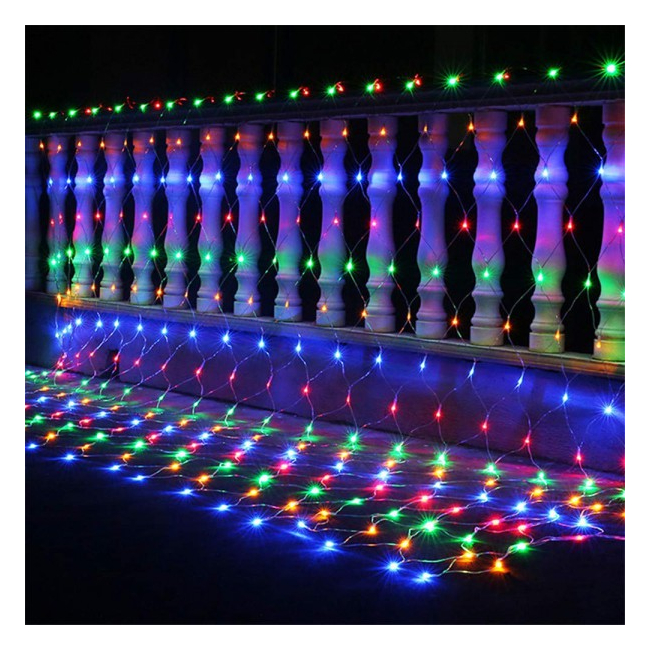 Plasa Luminoasa Craciun Exterior 3x3m 360LED Multicolor FIFN P 6017