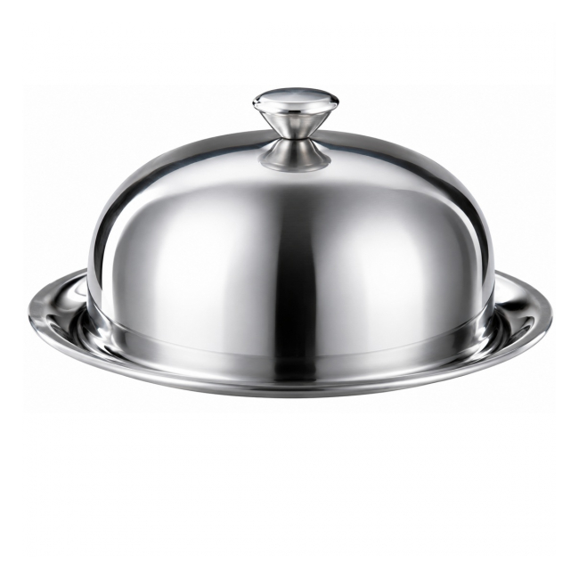 Platou cu capac din otel inoxidabil 24×12cm IGR7062