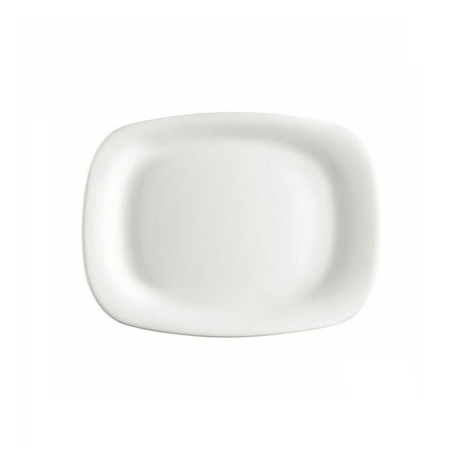 Platou Patrat Opal Alb 34cm T1040 DNC40094