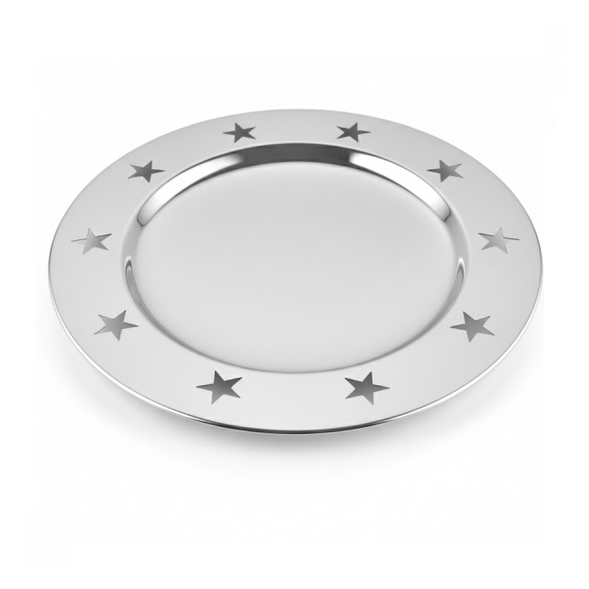 Platou rotund Inox Grunberg IGR6310