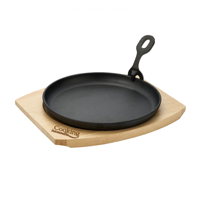 Platou Servire Heinner suport lemn maner detasabil 22cm HR-YT-912 DNC65353