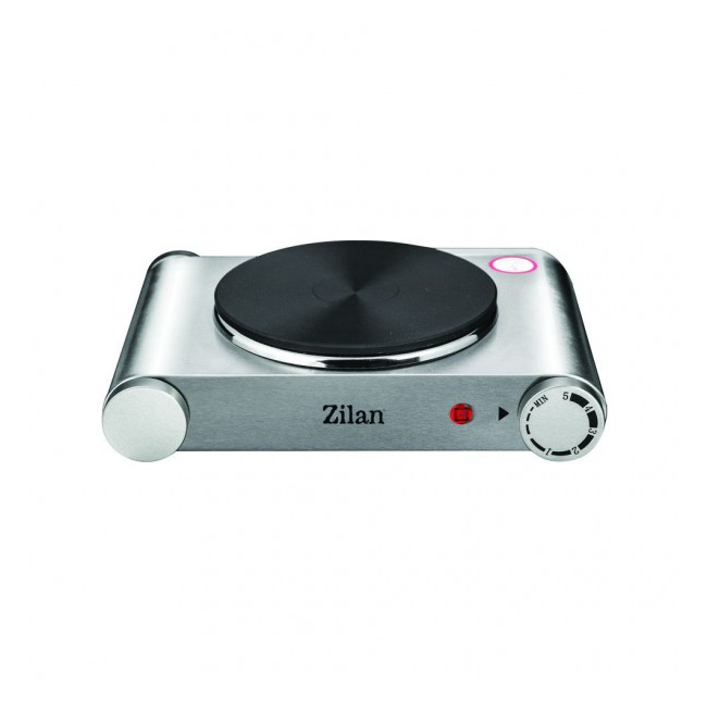 Plita Electrica INOX 2 Ochiuri 18cm 1500W Zilan ZLN0535