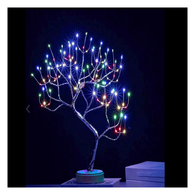 Pomisor Bonsai Luminos 108LED 50cm Baterii/USB Multicolor TO QXSD2195C