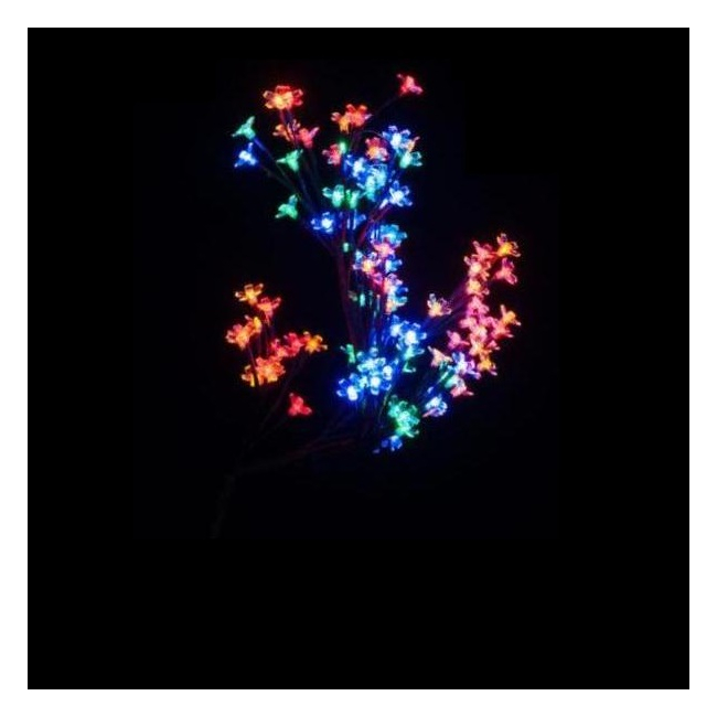Pomisor de Craciun LEDuri Multicolore Decorate 70cm