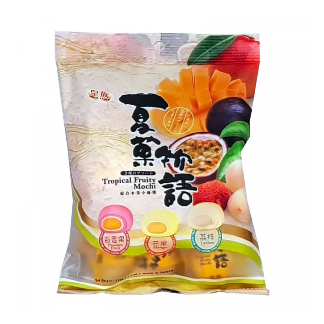 Prajitura mochi Qmochi fructe tropicale 120g Taiwan Dessert TD MLL SNM