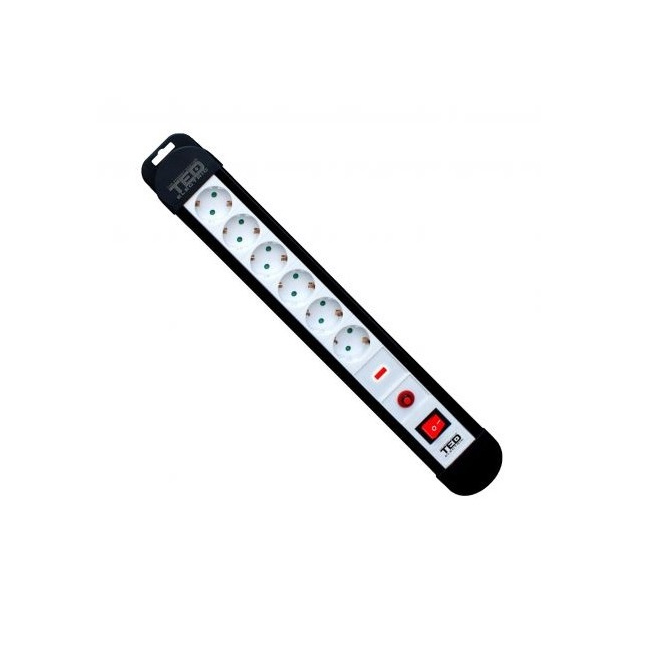 Prelungitor Protectie Reset 3m 6 prize 3x1.5mm TED 14E026 XXM