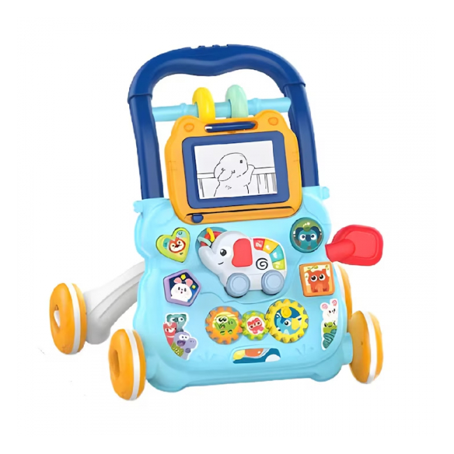 Premergator interactiv educational pentru copii 40x40x32cm Albastru HE0810 CWT