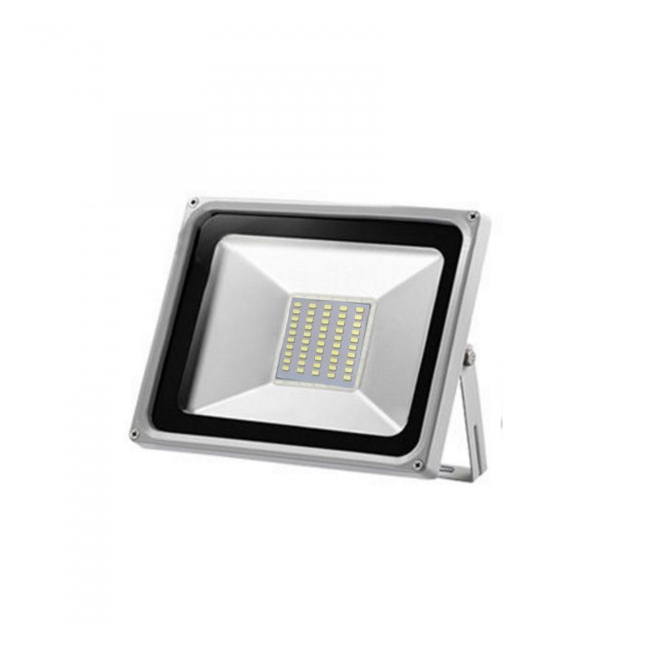 Proiector 50LED SMD 50W Alb Rece IP65 220V