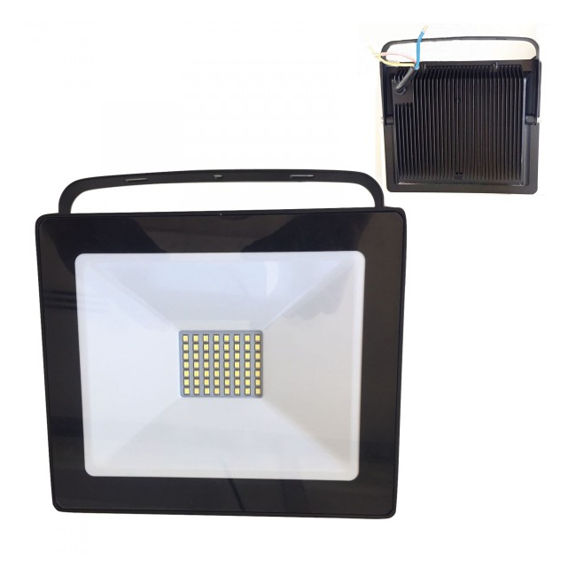 Proiector LED 50W 56LED SMD Alb Rece IP65 220V